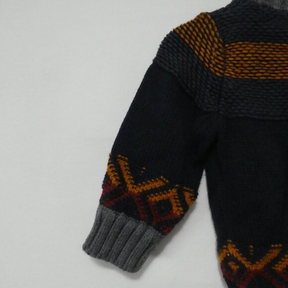 MEXX | 12-18 months | Toddler Geometric Pattern Button-Up Cardigan - Picture 10 of 14